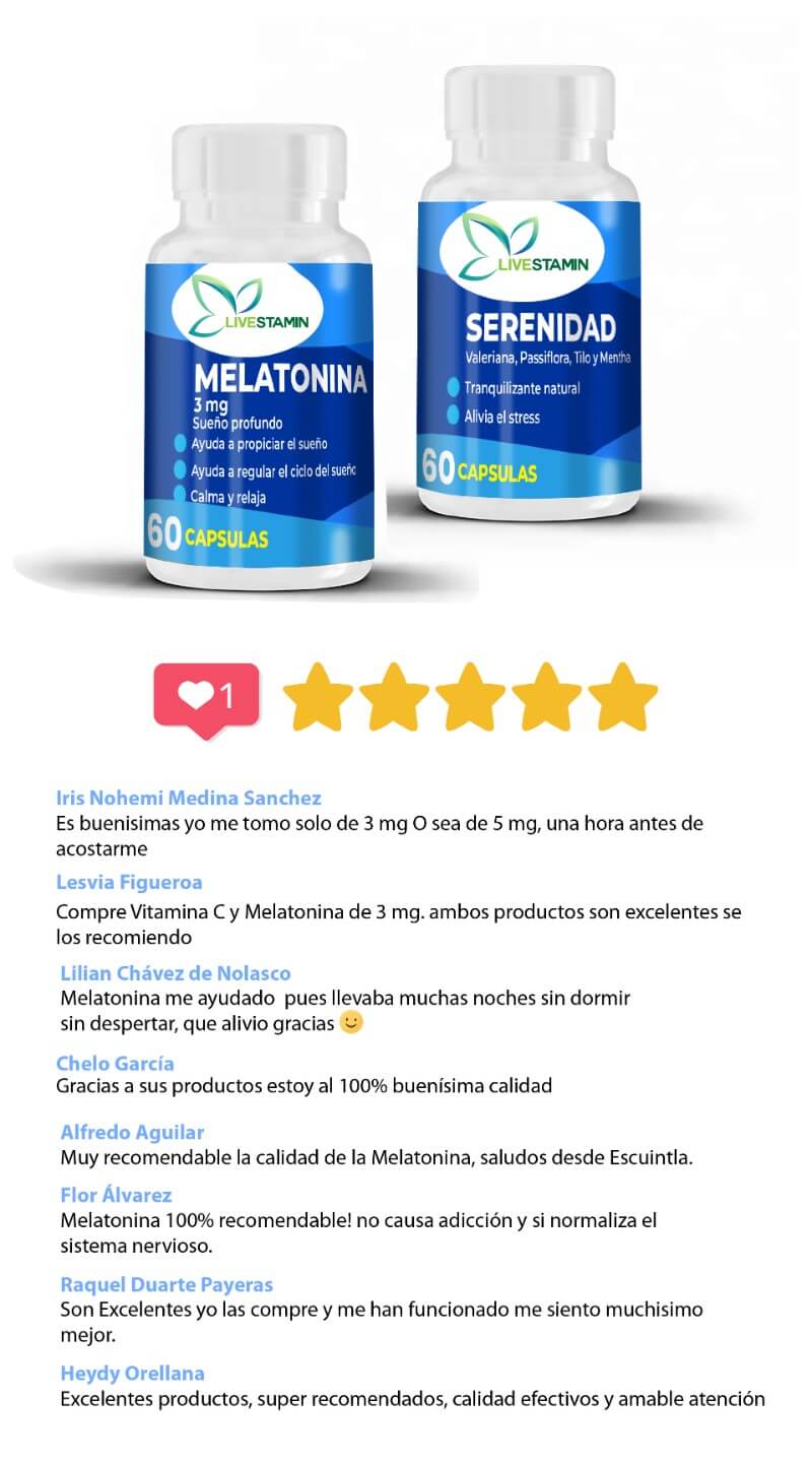 Melatonina y Serenidad