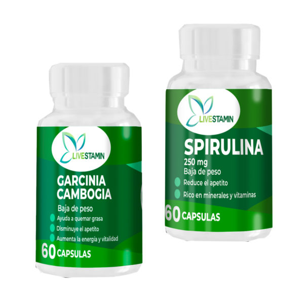 Spirulina y Garcinia